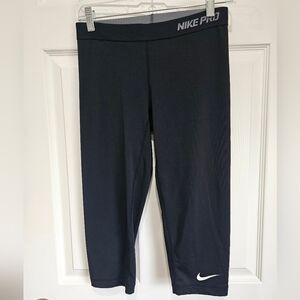 Nike Pro Black Leggings Medium
